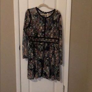 Colorful Lace Xhilaration Dress